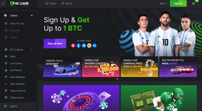 Explore the Thrills of BC.Game Bet Nigeria